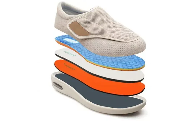 Orthopedic Wide Fit Sneakers for Swollen Feet Shoes