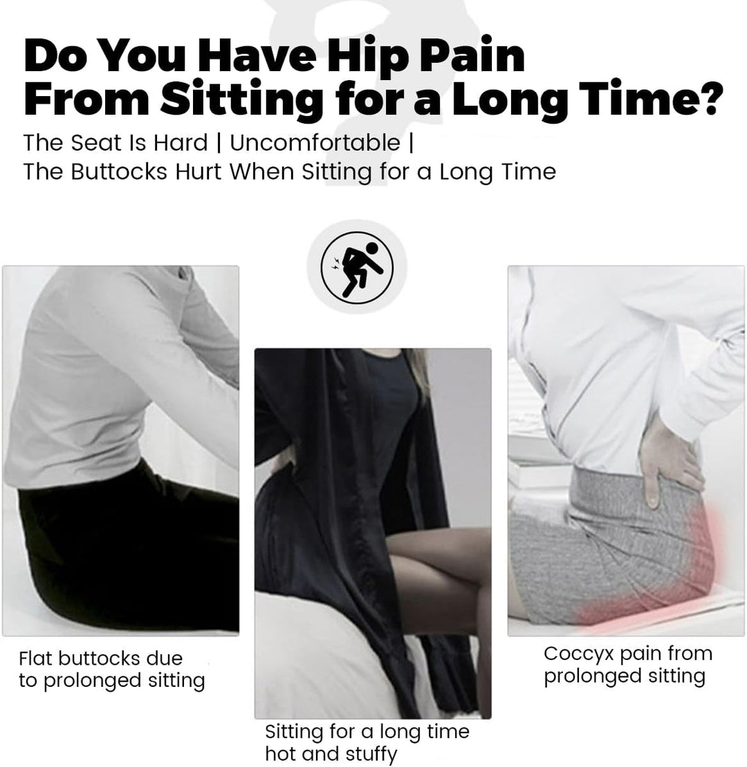 Orthopedic Lumbar Support Seat Cushion Pad for Chair