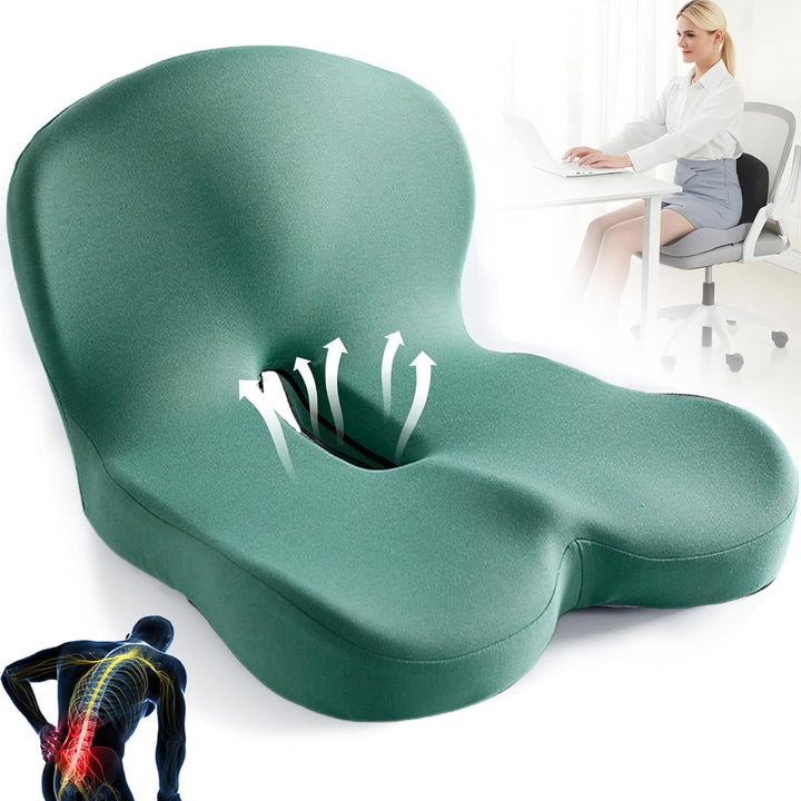 Orthopedic Lumbar Support Seat Cushion Pad for Chair