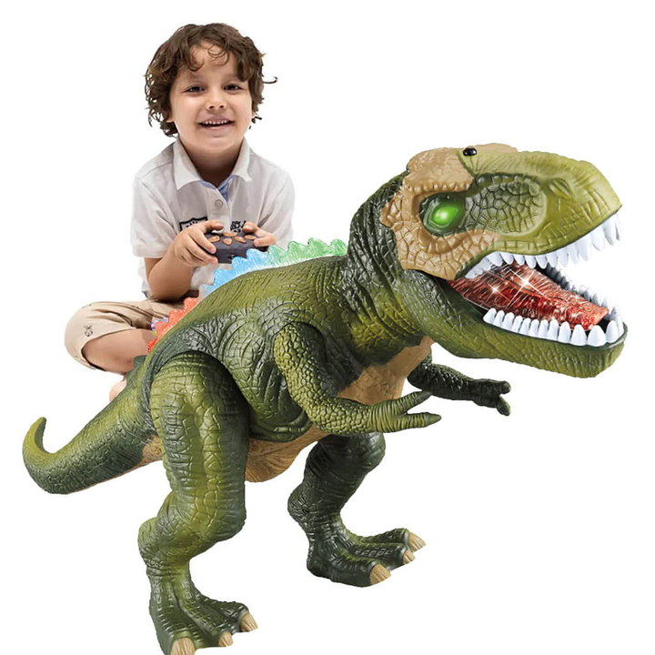 Remote Control Walking Roaring Dinosaur Toy Figure