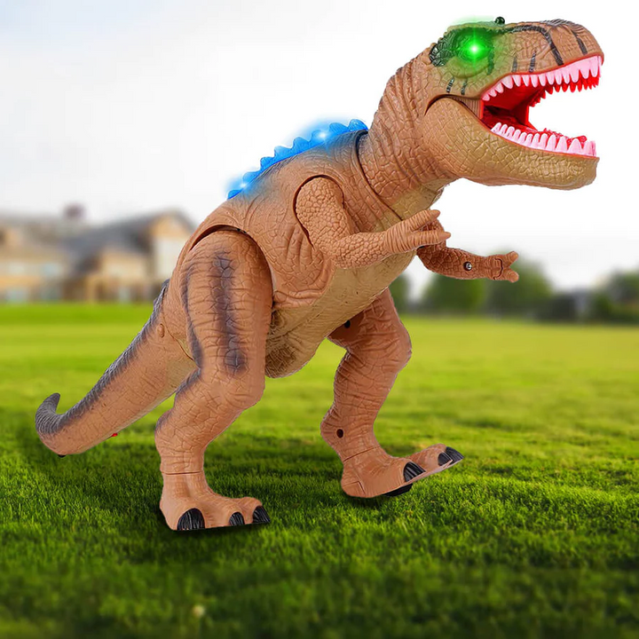 Remote Control Walking Roaring Dinosaur Toy Figure