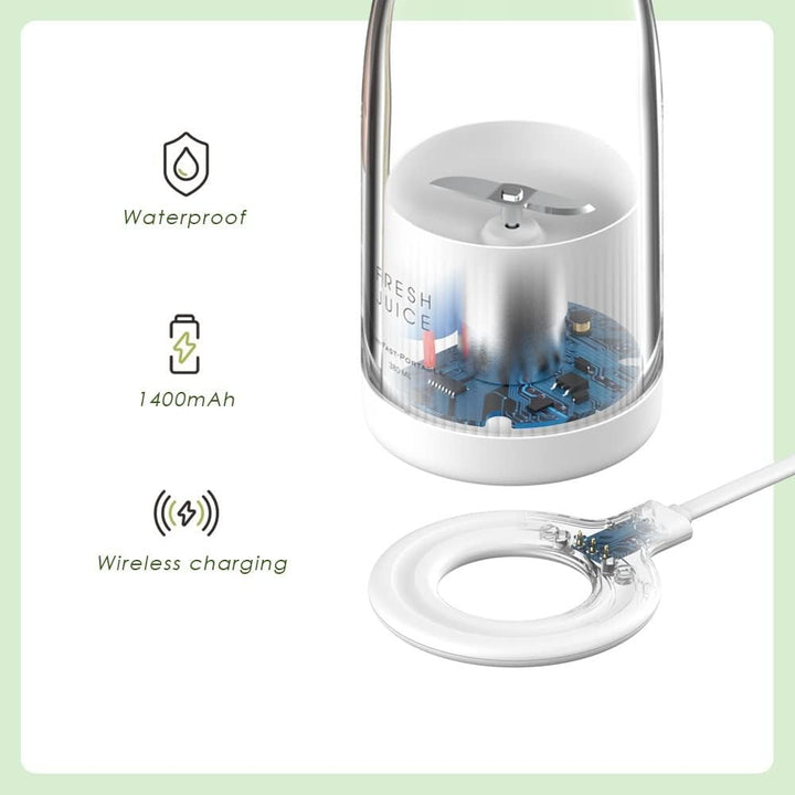 Personal Blender USB Rechargeable Portable Smoothie Mixer Bottle