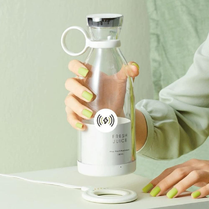 Personal Blender USB Rechargeable Portable Smoothie Mixer Bottle