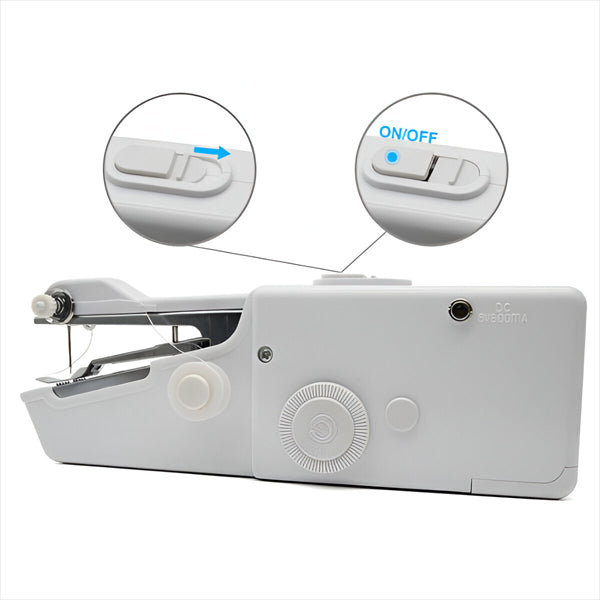 Portable Mini Handheld Electric Sewing Machine Stitching Device