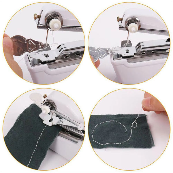 Portable Mini Handheld Electric Sewing Machine Stitching Device