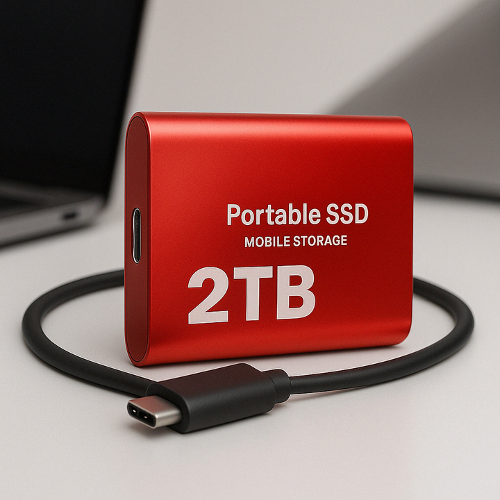 Portable External Solid State Drive SSD Storage Device