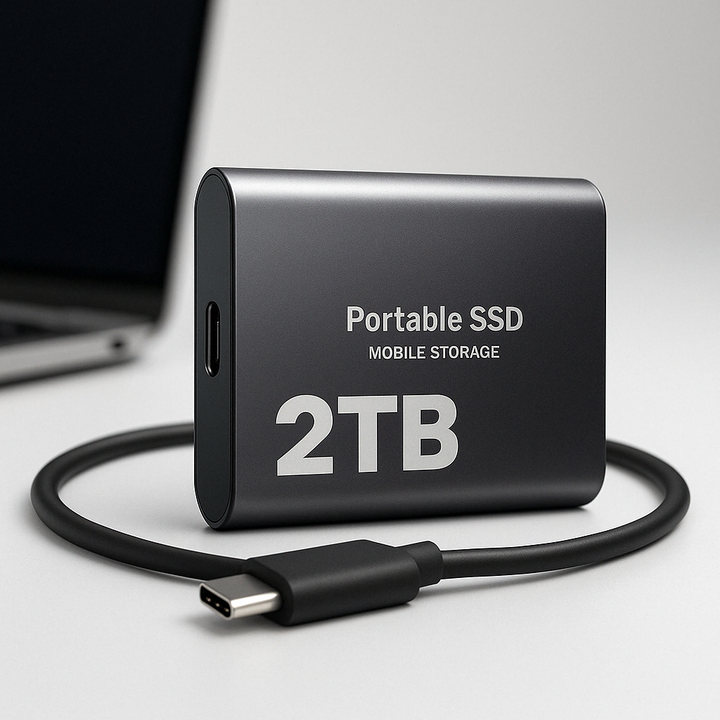 Portable External Solid State Drive SSD Storage Device