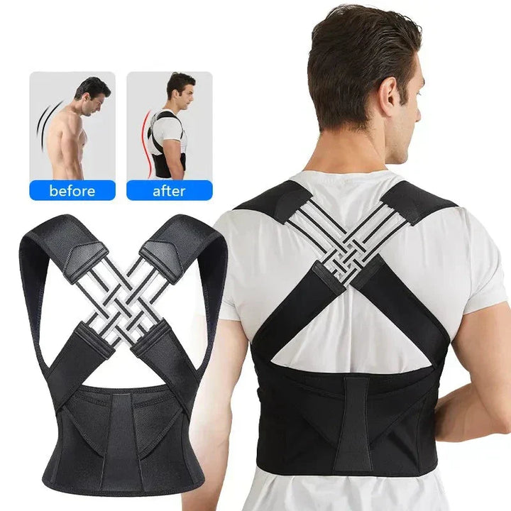 Posture Corrector Back Support Brace Belt Adjustable Strap
