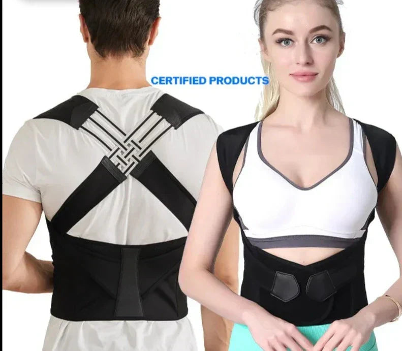 Posture Corrector Back Support Brace Belt Adjustable Strap