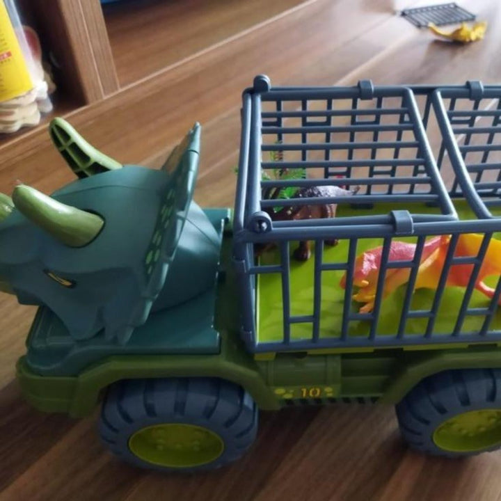 Dinosaur Excavator Truck Toy Vehicle Set