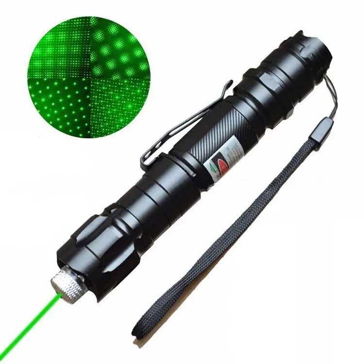 Rechargeable Laser Pointer Pen with Long Range Torch Light