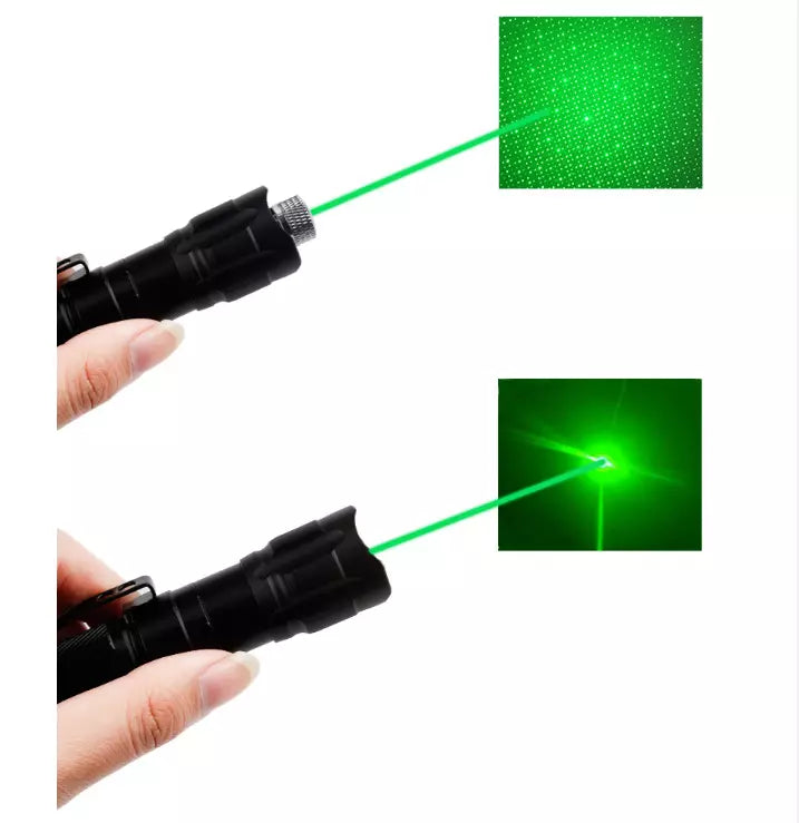 Rechargeable Laser Pointer Pen with Long Range Torch Light