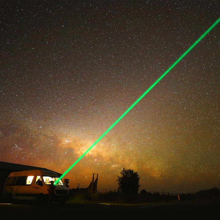 Rechargeable Metal Laser Pointer Pen with Torch Light