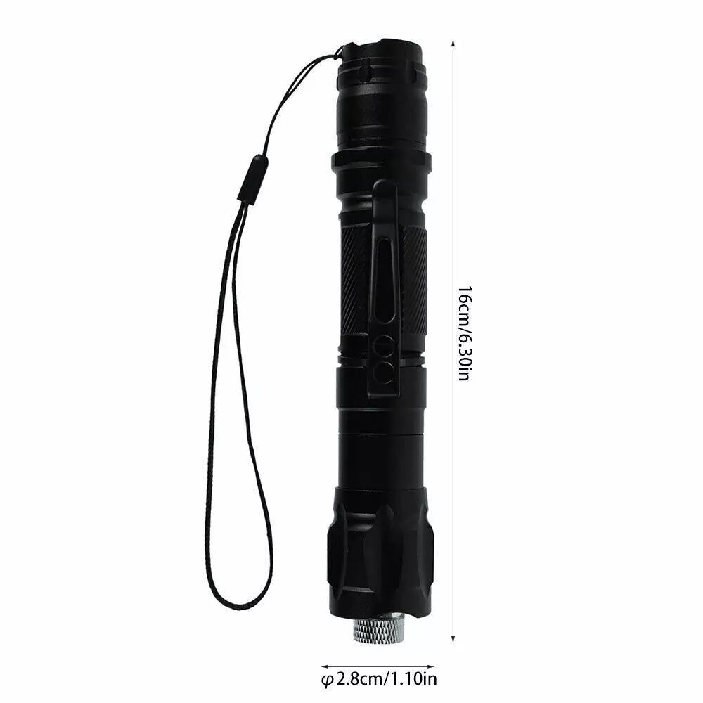 Rechargeable Laser Pointer Pen with LED Torch Set