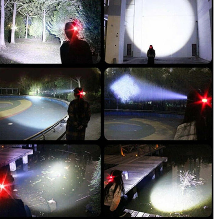 Rechargeable LED Headlamp Outdoor Headlight High Brightness