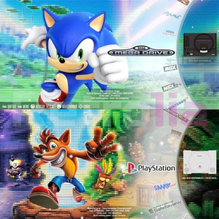Retro Gaming Console HDMI 4K Built-in 20000 Games System