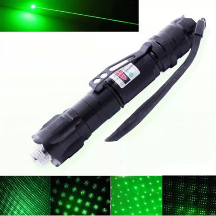 Rechargeable Laser Pointer Pen with Long Range and Built-in Torch