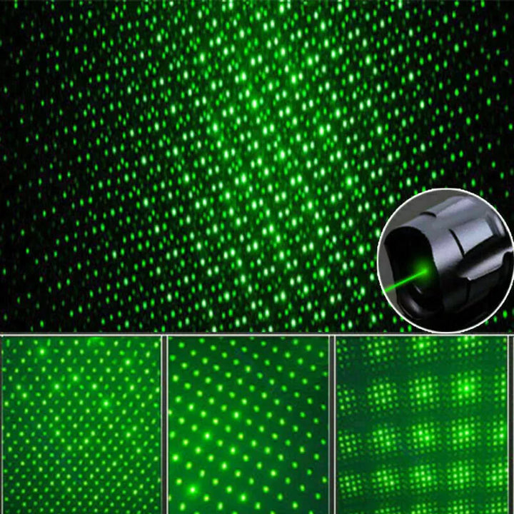 Rechargeable Laser Pointer Pen with Long Range and Built-in Torch