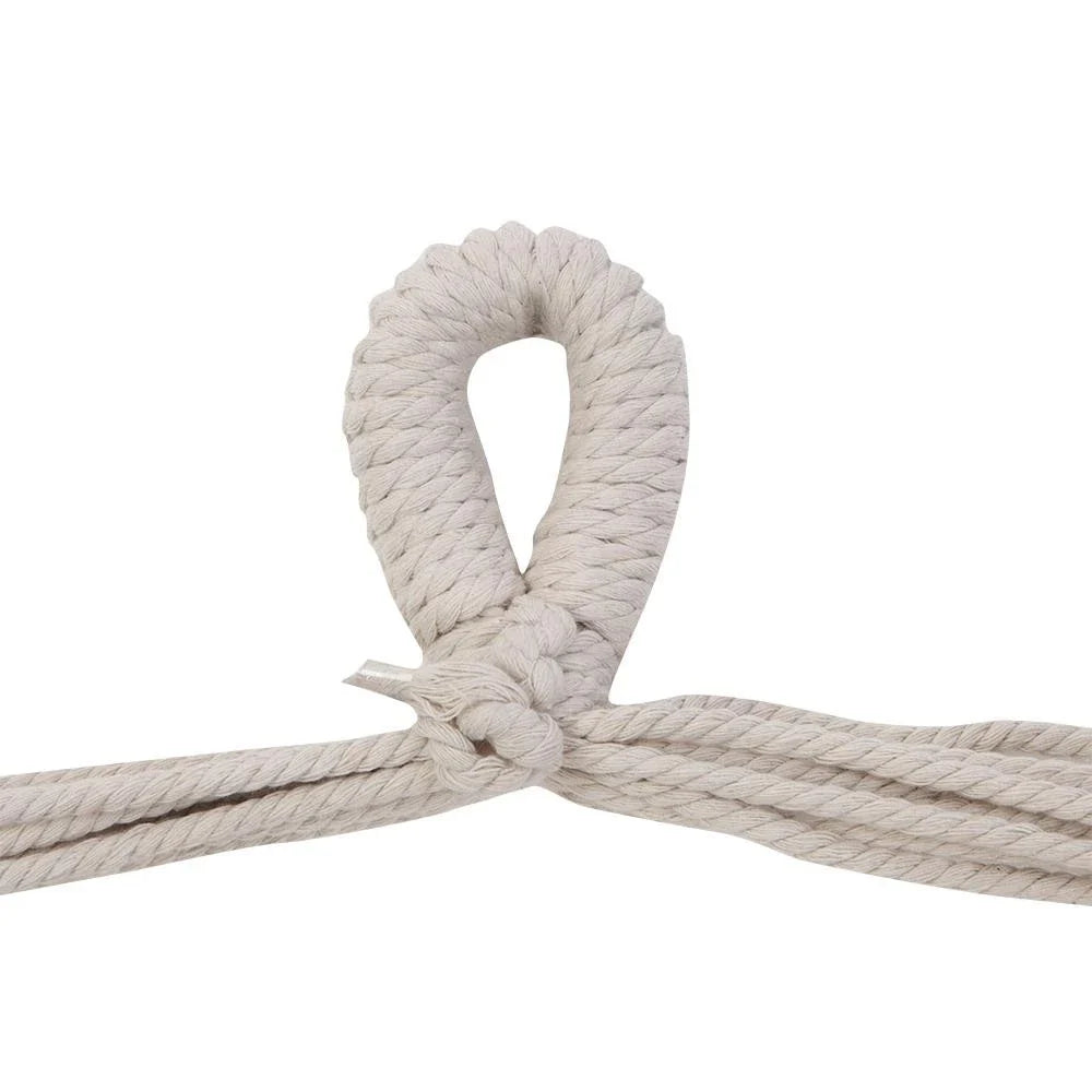 Hanging Rope Hammock Chair Swing Seat for Outdoor Patio Porch Camping