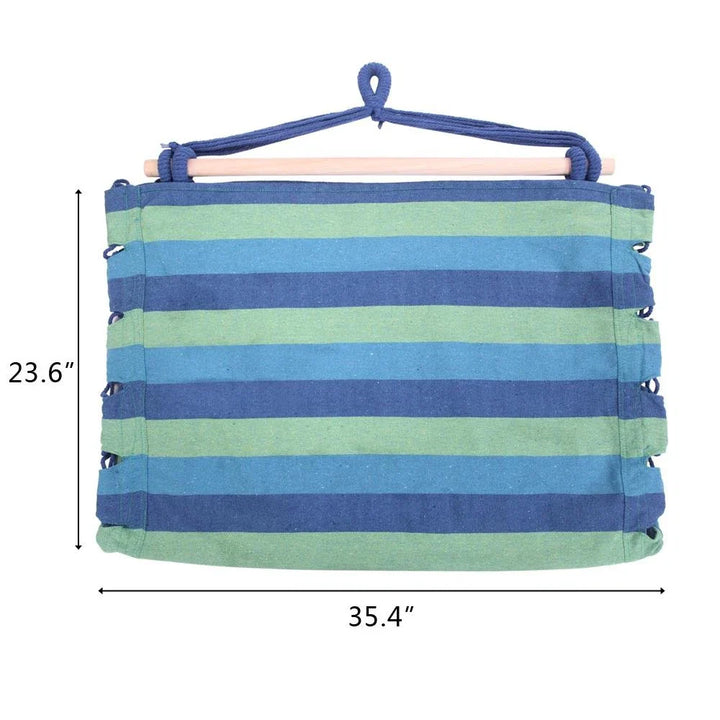 Hanging Rope Hammock Chair Swing Seat for Patio Garden Camping