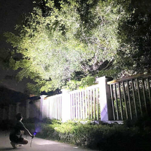 LED Rechargeable USB Handheld Flashlight Torch High Lumen