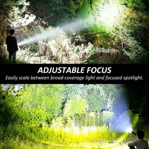 LED Rechargeable USB Handheld Flashlight Torch High Lumen