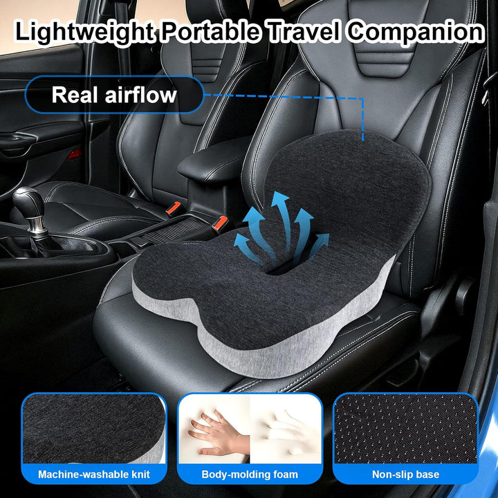 Lumbar Support Cushion for Mobility Scooter Seat Pad