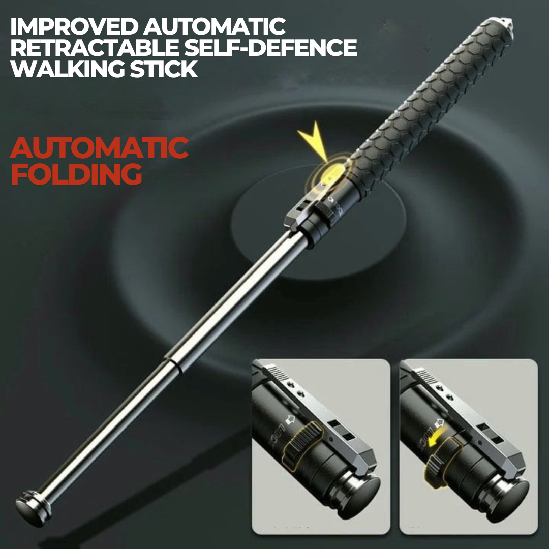 Adjustable Telescopic Self-Defense Stick