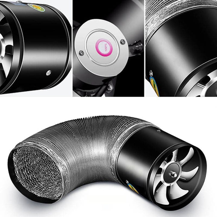 Wall Mounted Kitchen Extractor Fan Ventilation Silent Air Extractor