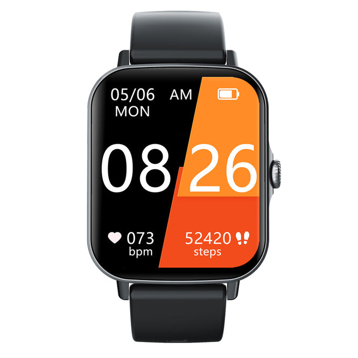 Square Smartwatch  Blood Pressure Heart Rate Tracker