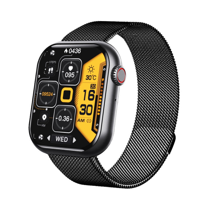 Square Smartwatch  Blood Pressure Heart Rate Tracker