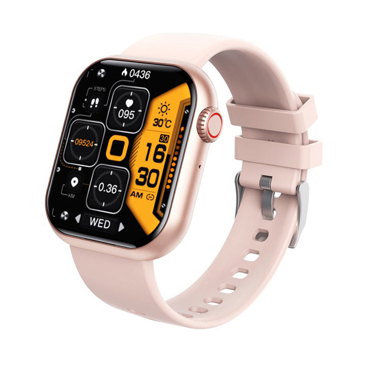 Square Smartwatch  Blood Pressure Heart Rate Tracker