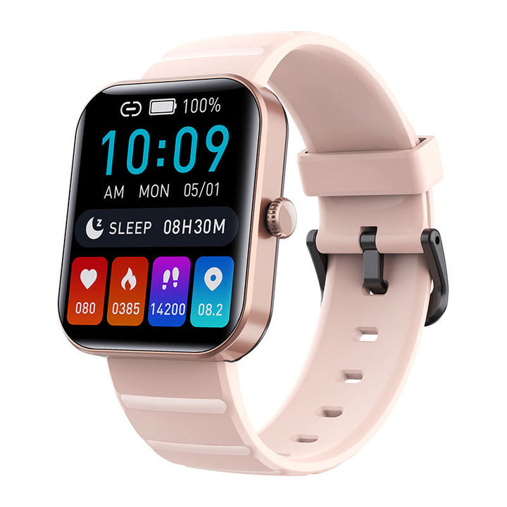 Square Smartwatch  Blood Pressure Heart Rate Tracker