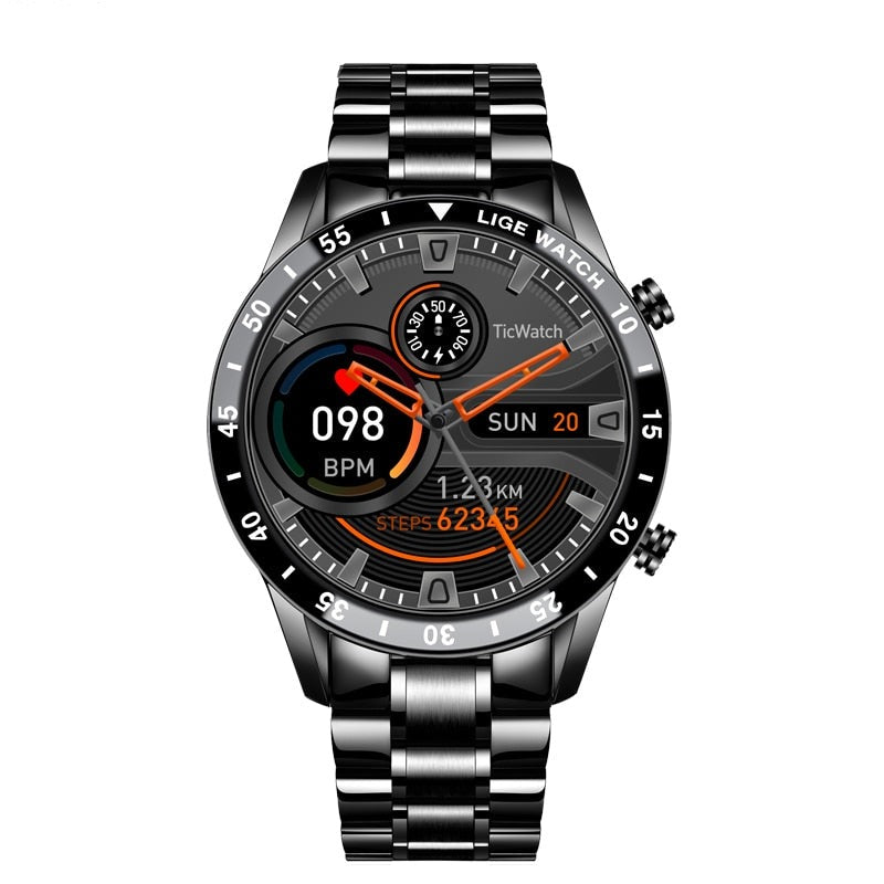 Circular Smartwatch Multi Functional