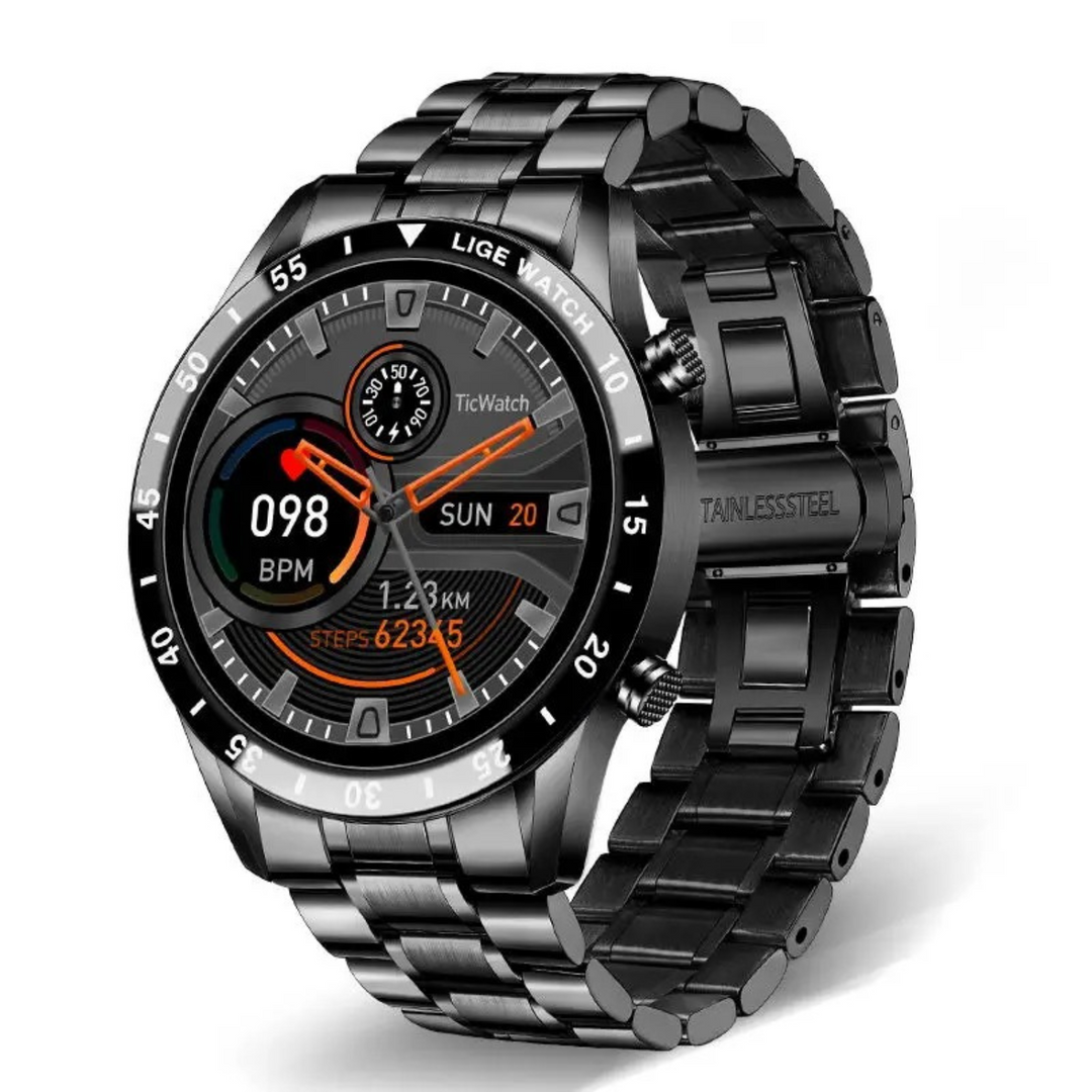 Circular Smartwatch Multi Functional