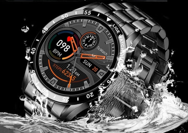 Circular Smartwatch Multi Functional