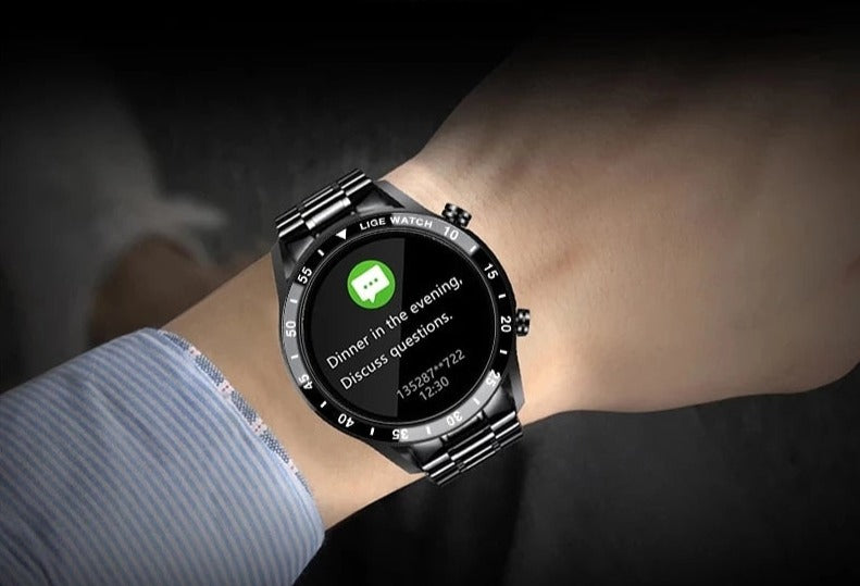 Circular Smartwatch Multi Functional