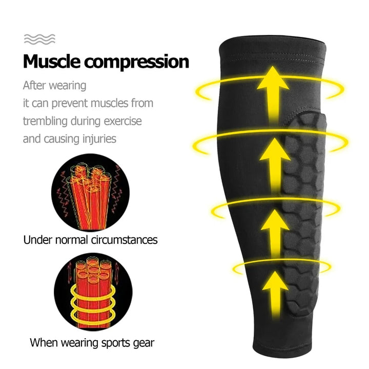 Soccer Shin Guards Protective Leg Pads Pair