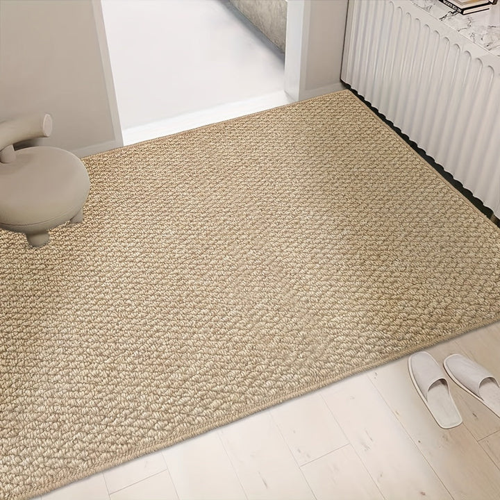 Door Mat Rectangular Non-Slip Washable Absorbent Indoor Outdoor
