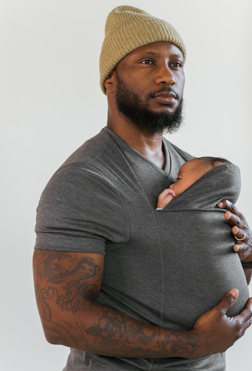 Babywearing TShirt Hands Free Baby Carrier Shirt for Parents