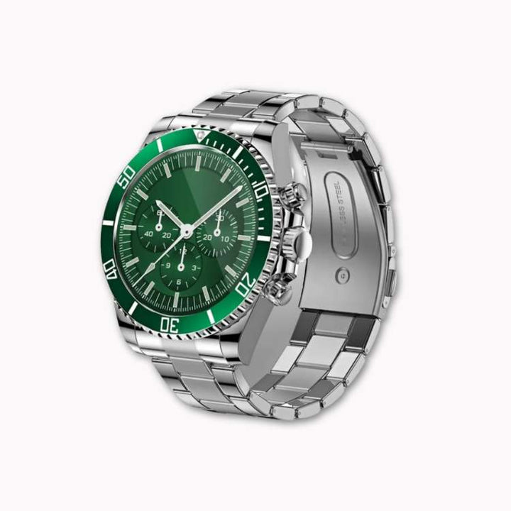 Digital Round Smartwatch Fitness Tracker Military Health Watch