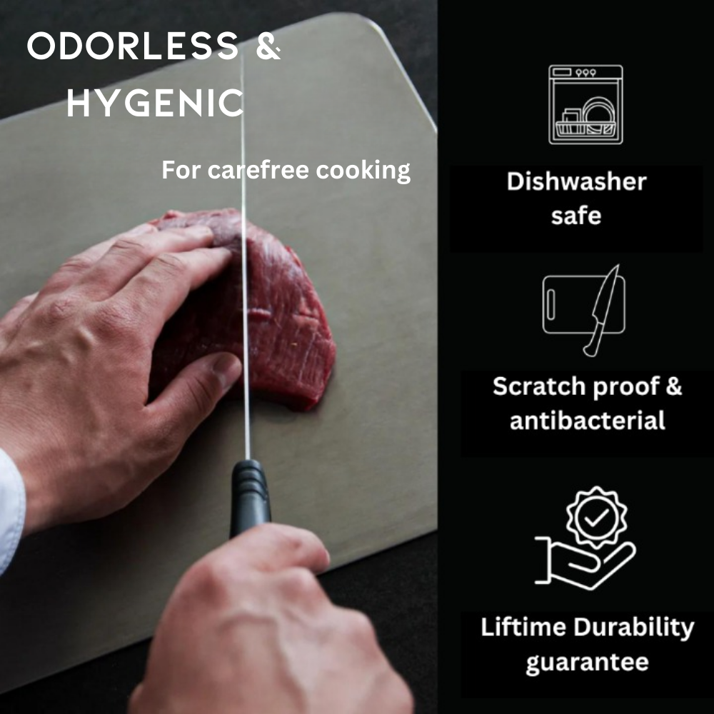 Square Cutting Board Kitchen Prep Surface