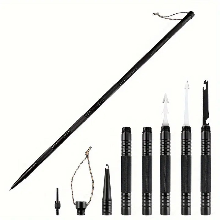 Trekking Pole Hiking Stick Adjustable Walking Staff Outdoor Walking Pole