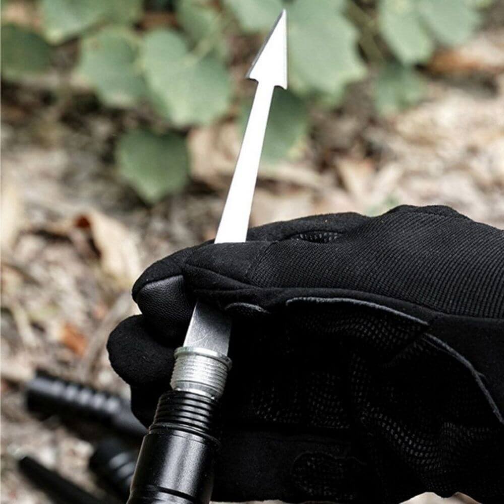 Trekking Pole Hiking Stick Adjustable Walking Staff Outdoor Walking Pole