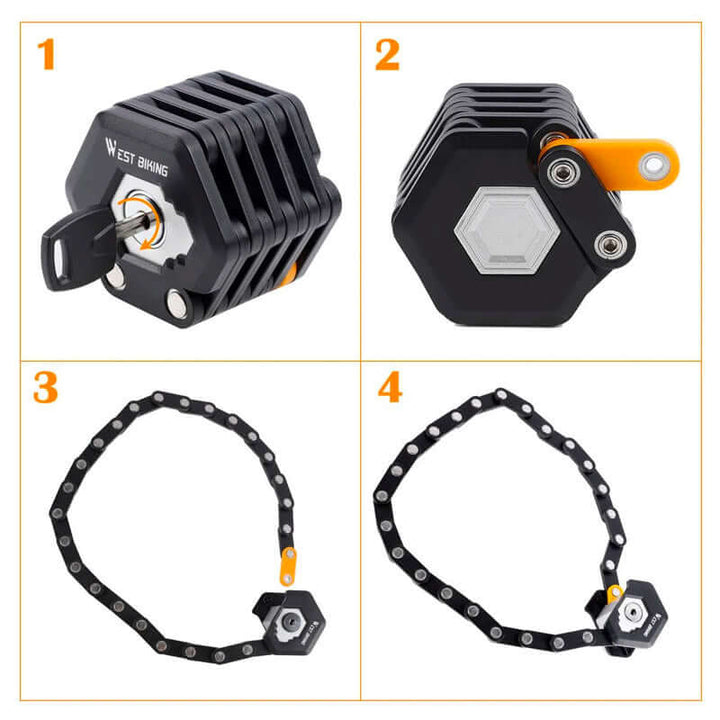 U Shaped Bicycle Lock Security Bike U Lock