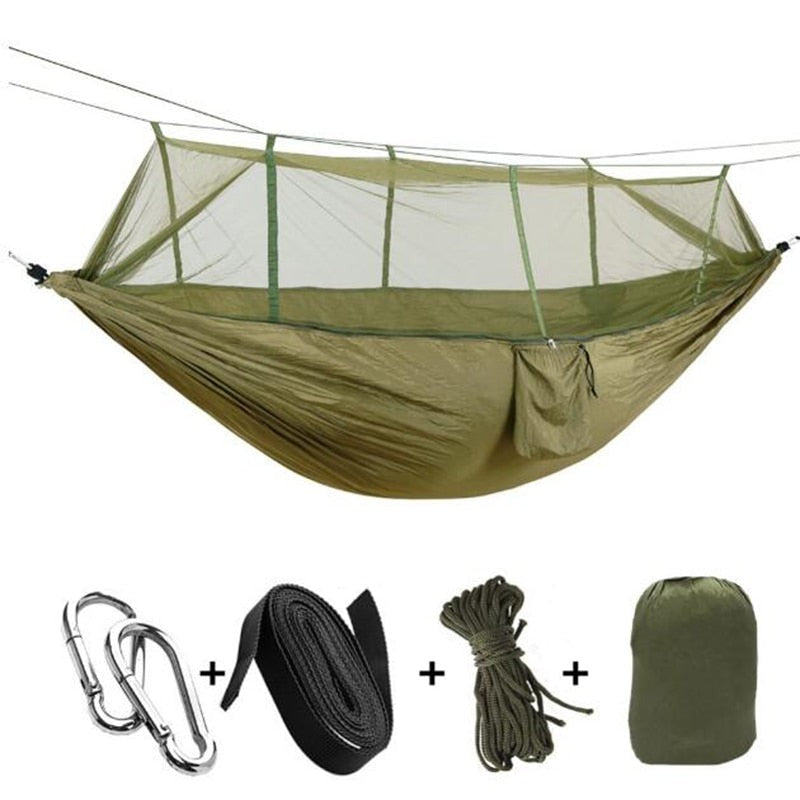 Portable Ultralight Camping Hammock Outdoor Hanging Bed