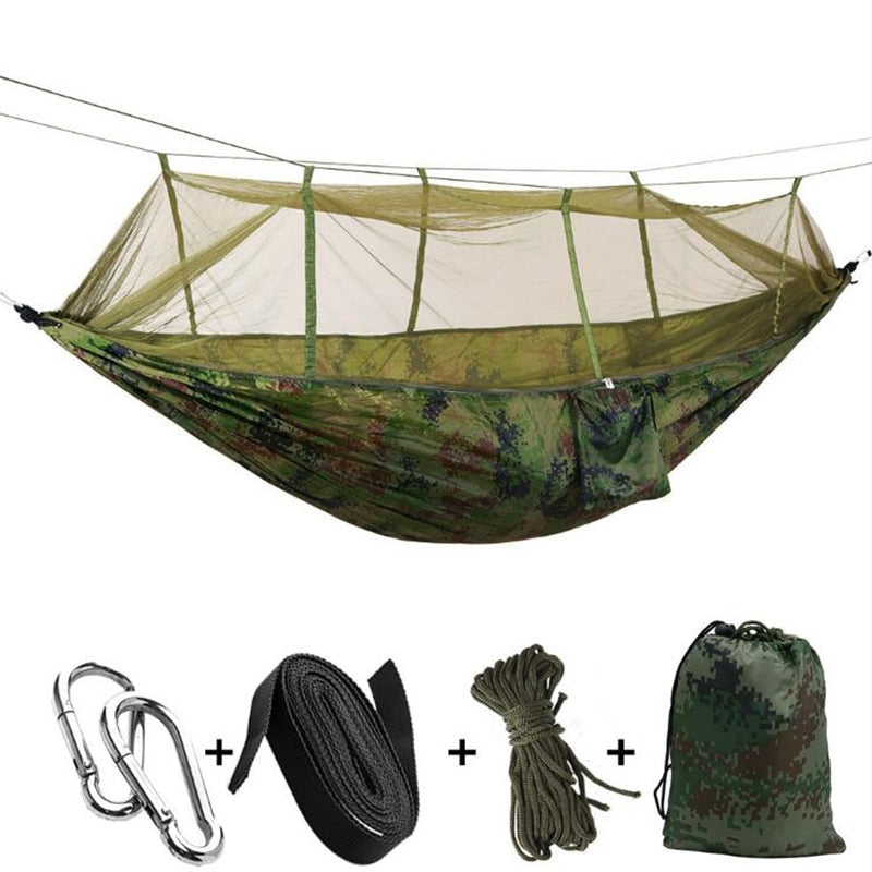 Portable Ultralight Camping Hammock Outdoor Hanging Bed