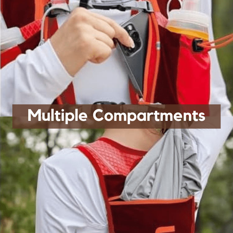 Running Hydration Vest Pack Trail Vest with Water Storage Reservoir