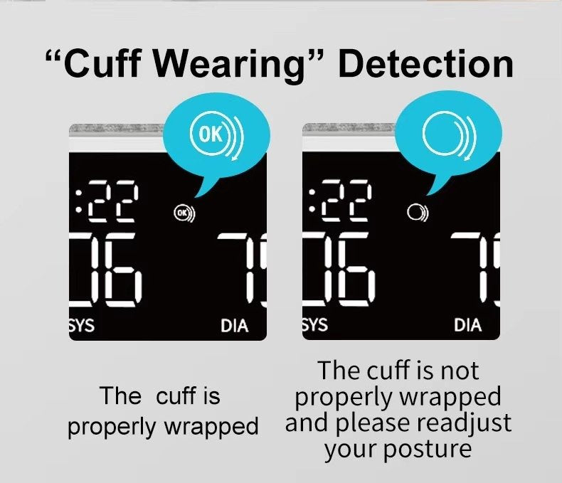 Upper Arm Digital Blood Pressure Monitor Device