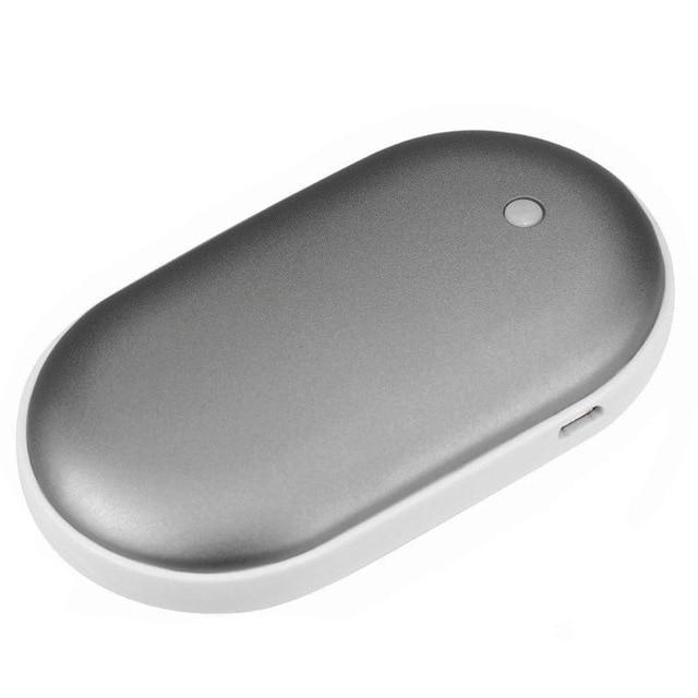 Rechargeable Portable Hand Warmer Power Bank Battery Charger Device